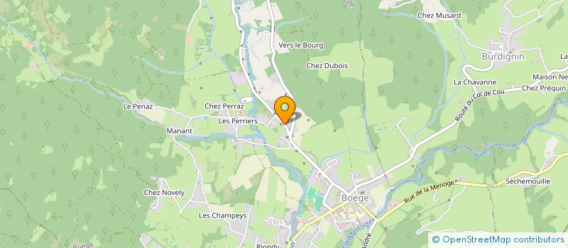 localisation de l'entreprise 2 SAVOIES DIAGNOSTICS  BOEGE