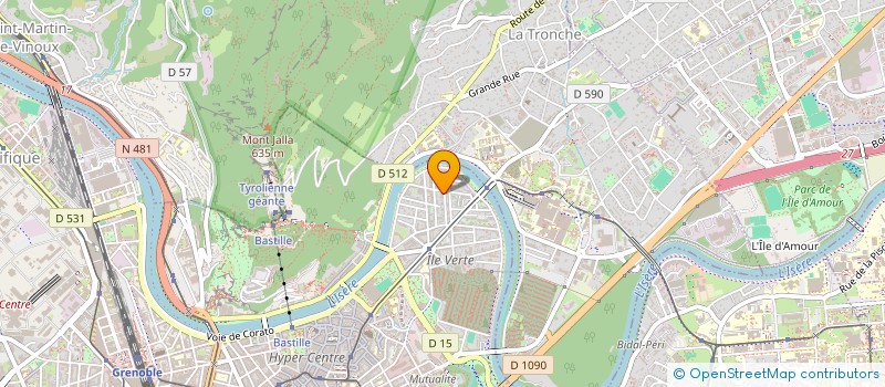localisation de l'entreprise 2 SDF  GRENOBLE