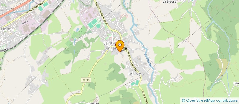 localisation de l'entreprise 2 SEQUOIAS  SAINT-PAUL-EN-JAREZ