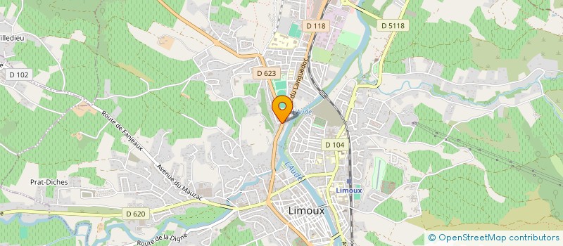 localisation de l'entreprise 2 SER à LIMOUX