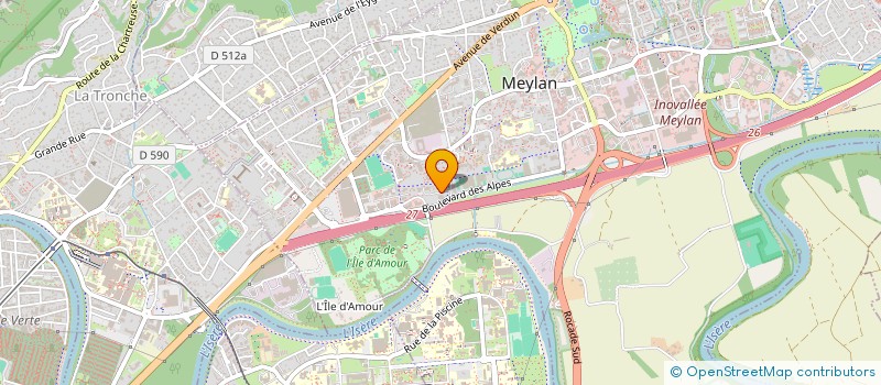 localisation de l'entreprise 2 SIS à MEYLAN