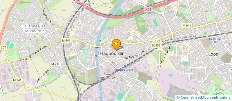 localisation de l'entreprise 2 SND  HAUBOURDIN