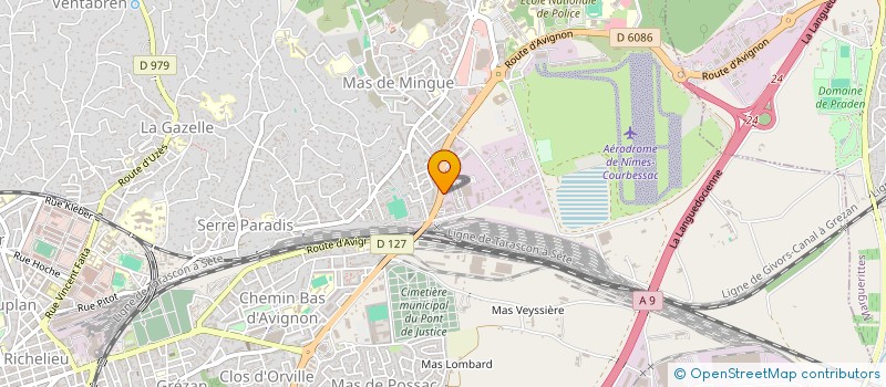 localisation de l'entreprise 2 T SERVICES  NIMES