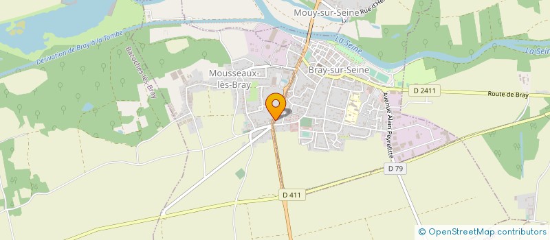 localisation de l'entreprise 2 T T POSE  BRAY-SUR-SEINE