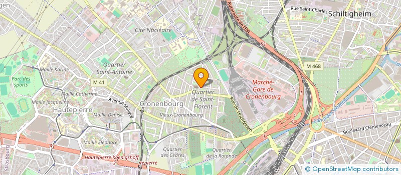 localisation de l'entreprise 2 TOUCHA  STRASBOURG
