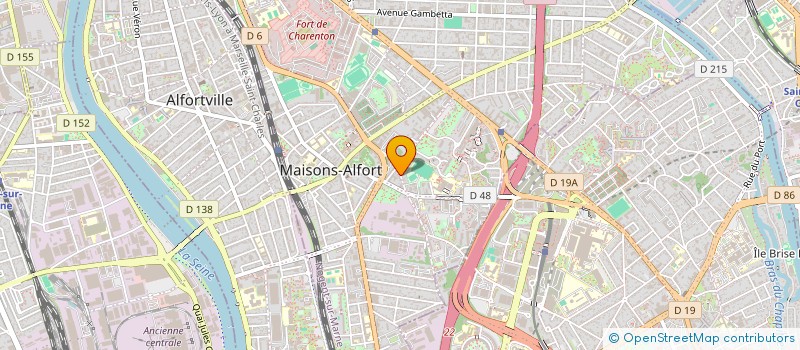 localisation de l'entreprise 2 V DES IRIS  MAISONS-ALFORT