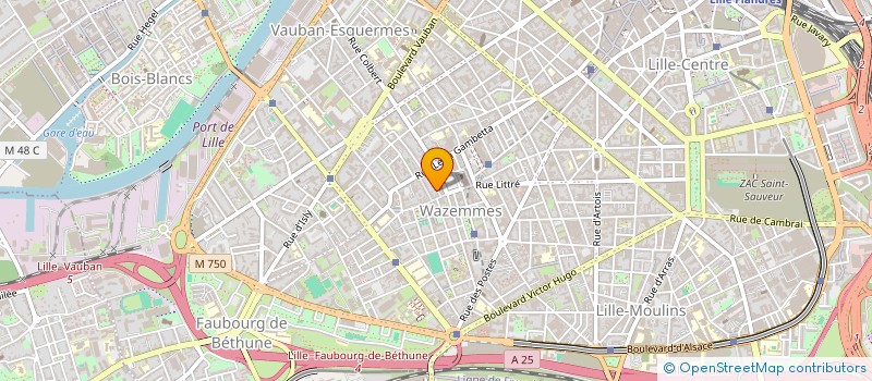 localisation de l'entreprise 2 X FINANCES à LILLE