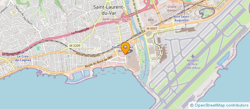 localisation de l'entreprise 2.X.L. EXPANSION à SAINT-LAURENT-DU-VAR