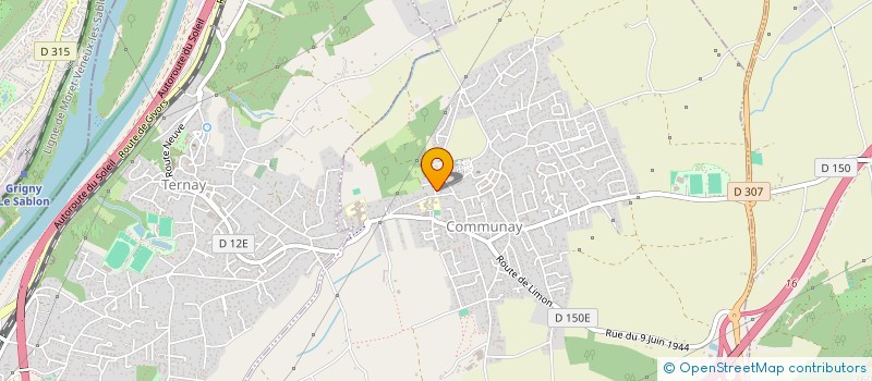 localisation de l'entreprise 2 YOU COM  VENISSIEUX