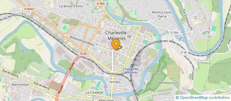 localisation de l'entreprise 2 Z à CHARLEVILLE-MEZIERES