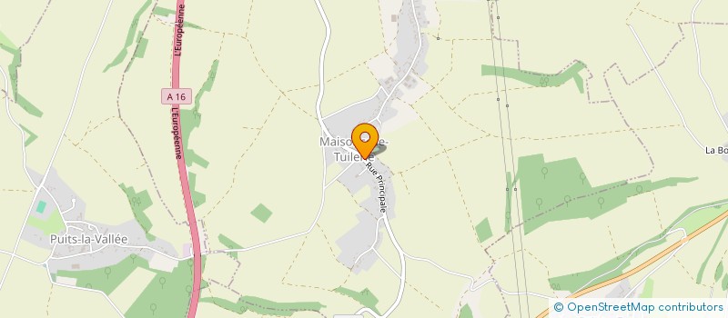 localisation de l'entreprise 20 000 PAS SUR LA TERRE  MAISONCELLE-TUILERIE