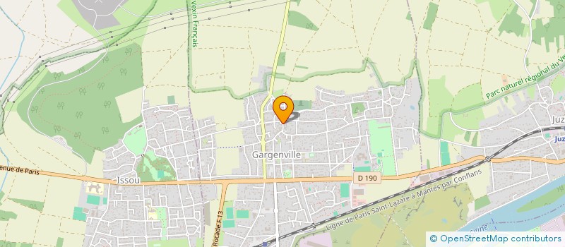 localisation de l'entreprise 20 100 FLO SARL à GARGENVILLE