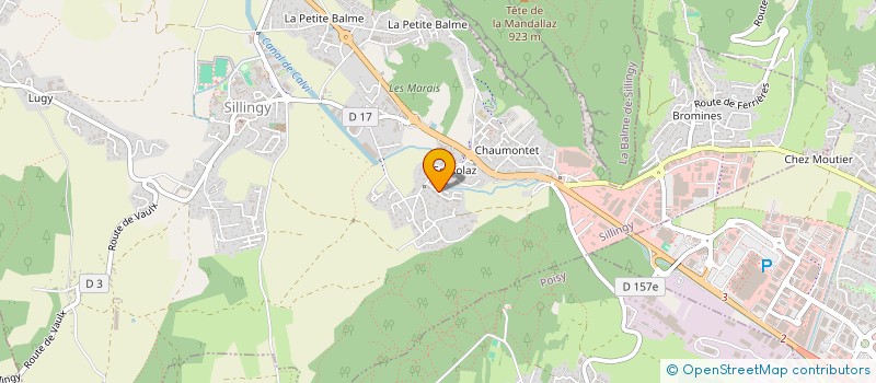 localisation de l'entreprise 20-100 SOLUTIONS  SILLINGY