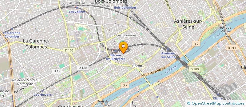 localisation de l'entreprise 20 AV GALLIENII 92 COURBEVOIE à COURBEVOIE