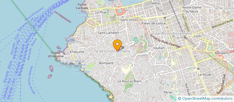 localisation de l'entreprise 20 AVRIL à MARSEILLE