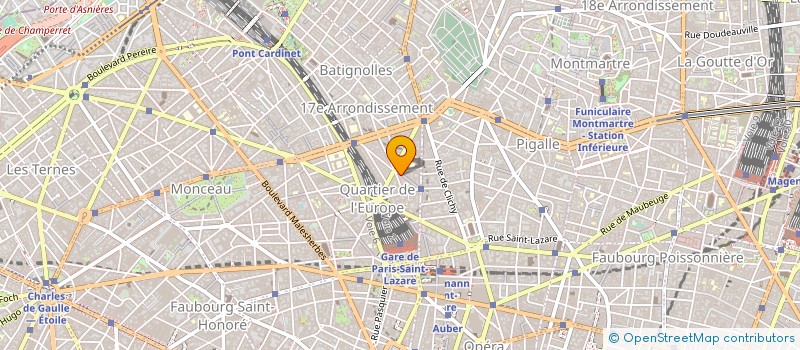 localisation de l'entreprise 20 CENT TEAM à PARIS