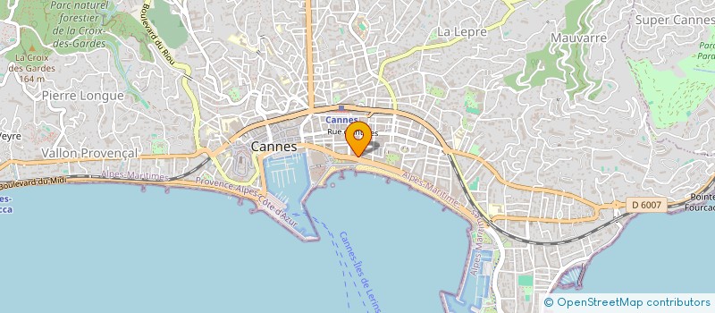 localisation de l'entreprise 20 LA CROISETTE à CANNES