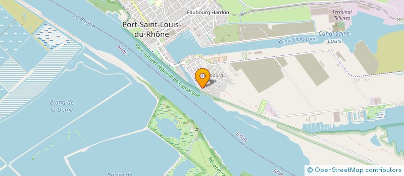localisation de l'entreprise 20 LES VIGNES à PORT-SAINT-LOUIS
