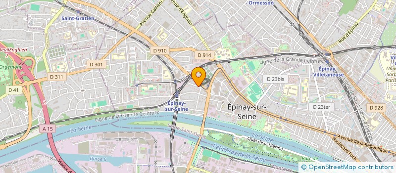 localisation de l'entreprise 20 NATUREL à EPINAY-SUR-SEINE