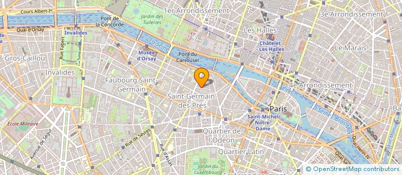 localisation de l'entreprise 20 RUE VISCONTI  PARIS