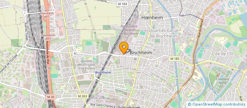 localisation de l'entreprise 20 SECONDS OF JOY  BISCHHEIM