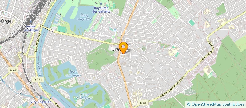 localisation de l'entreprise 20 SUR VINS à DRAVEIL