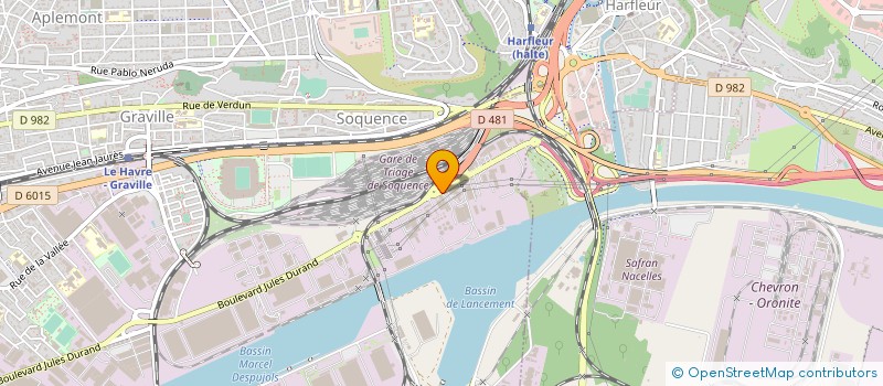 localisation de l'entreprise 20'TAINER à LE HAVRE