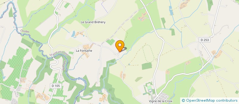 localisation de l'entreprise 200 PUR SANG  OREE-D'ANJOU