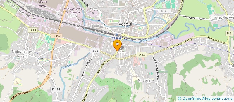 localisation de l'entreprise 2000 à VESOUL