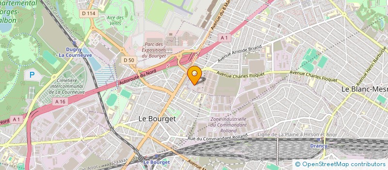 localisation de l'entreprise 2000 RS à LE BLANC-MESNIL