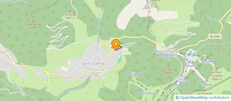 localisation de l'entreprise 2000 SERVICES  ISOLA