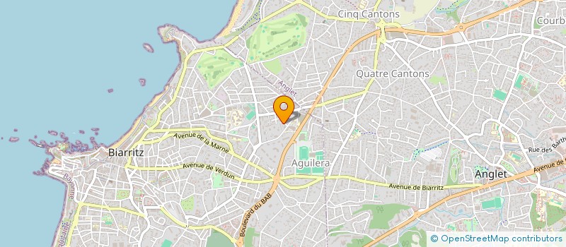 localisation de l'entreprise 20100 HDG à BIARRITZ