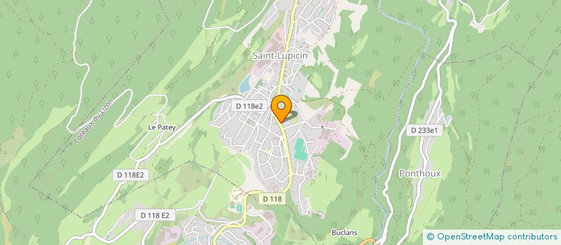 localisation de l'entreprise 2016 LPBLL  COTEAUX DU LIZON