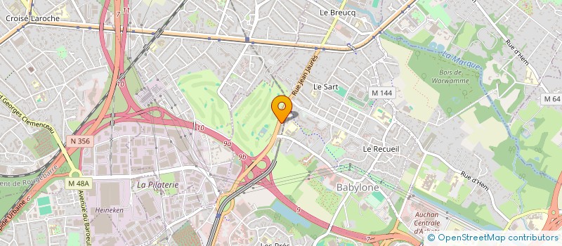 localisation de l'entreprise 2018 BAISIEUX MALTERIE à VILLENEUVE-D'ASCQ