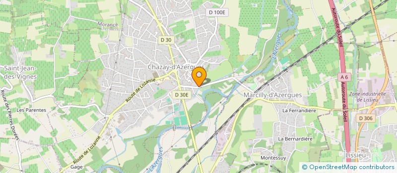 localisation de l'entreprise 202 BUGEY à LISSIEU
