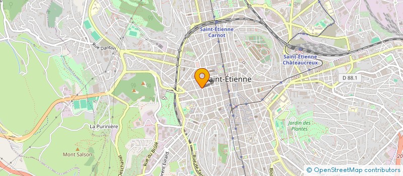 localisation de l'entreprise 202 PROD  SAINT-ETIENNE