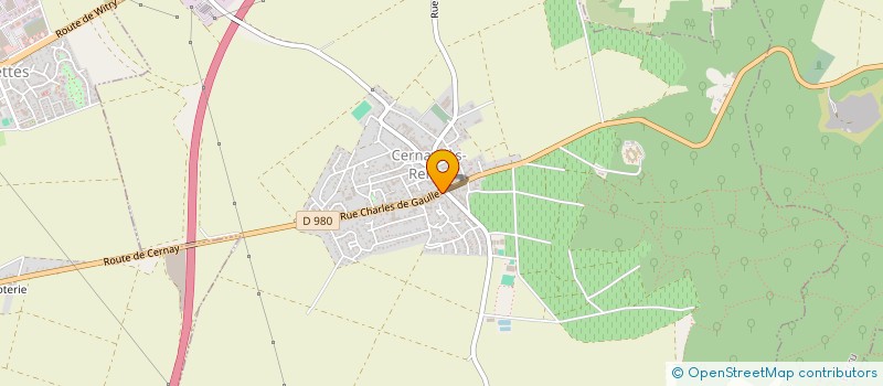 localisation de l'entreprise 202I à CERNAY-LES-REIMS