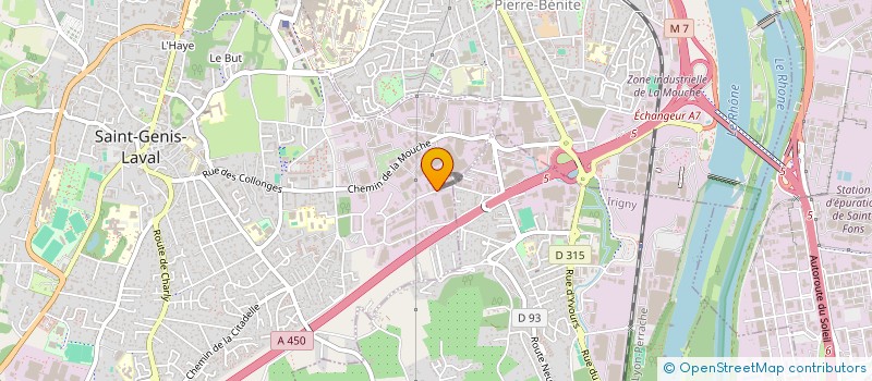 localisation de l'entreprise 204  SAINT-GENIS-LAVAL