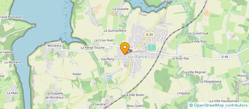 localisation de l'entreprise 205 CORSAIRE à PLEUDIHEN-SUR-RANCE