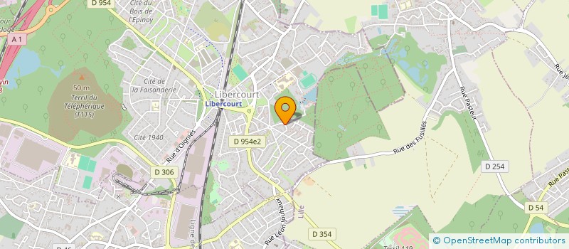 localisation de l'entreprise 205 IMMO  LIBERCOURT