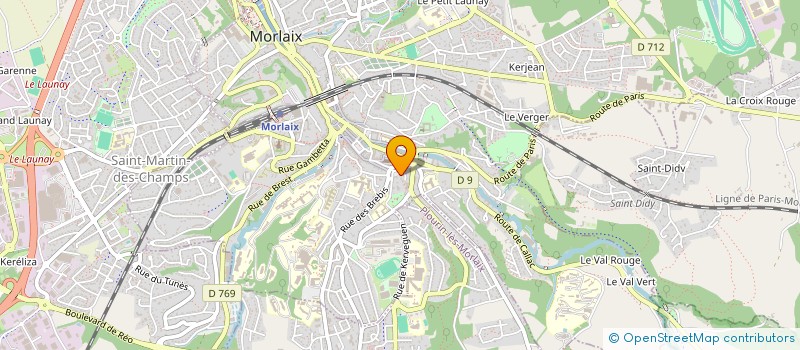 localisation de l'entreprise 205 KIRRI à MORLAIX