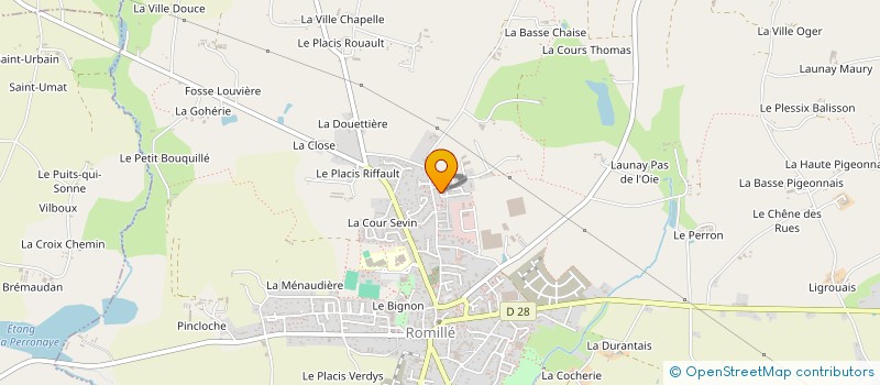 localisation de l'entreprise 205 RAID FOLIE à ROMILLE