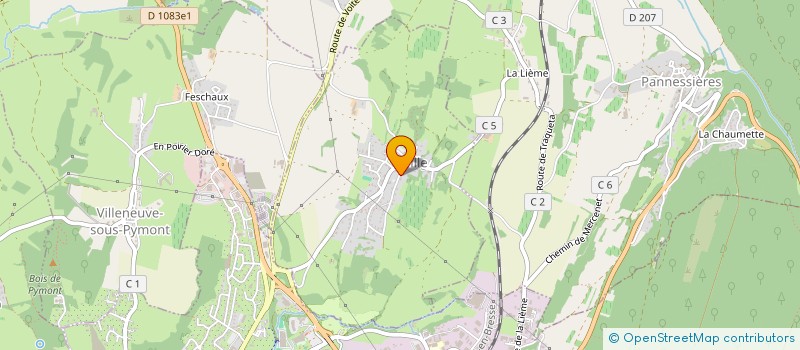 localisation de l'entreprise 205 RUE DE VILLARD  CHILLE