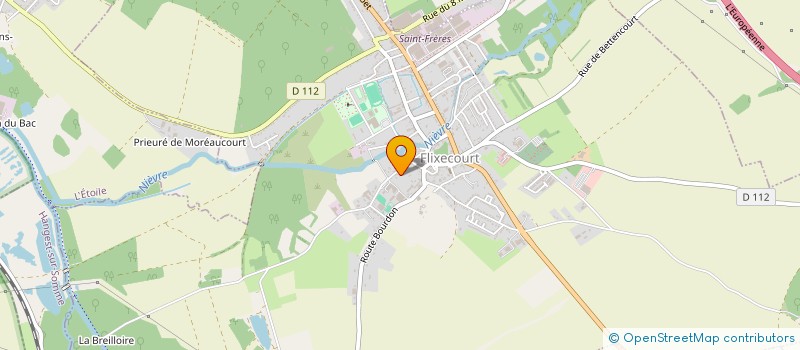 localisation de l'entreprise 205 SOLIDAIRE DE LA BAIE DE SOMME (205 SBS) à FLIXECOURT