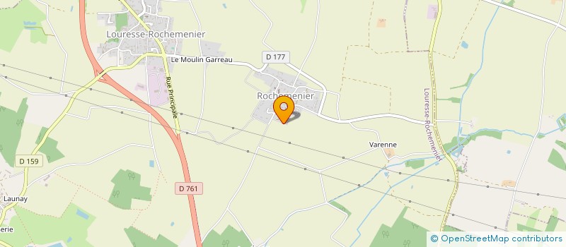 localisation de l'entreprise 205 TRIP FALUNS  LOURESSE-ROCHEMENIER