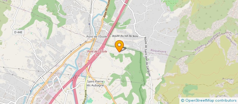 localisation de l'entreprise 206 PLOMBIERES à AUBAGNE