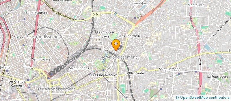 localisation de l'entreprise 2061 E à MARSEILLE