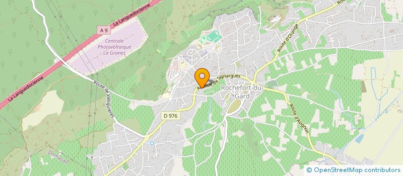 localisation de l'entreprise 2068, LA COMPAGNIE, LA COMEDIE DE L'INTRANQUILLE  ROCHEFORT-DU-GARD