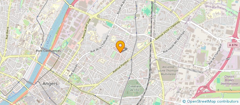 localisation de l'entreprise 20AC à ANGERS