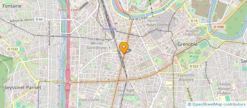 localisation de l'entreprise 20H30 à GRENOBLE